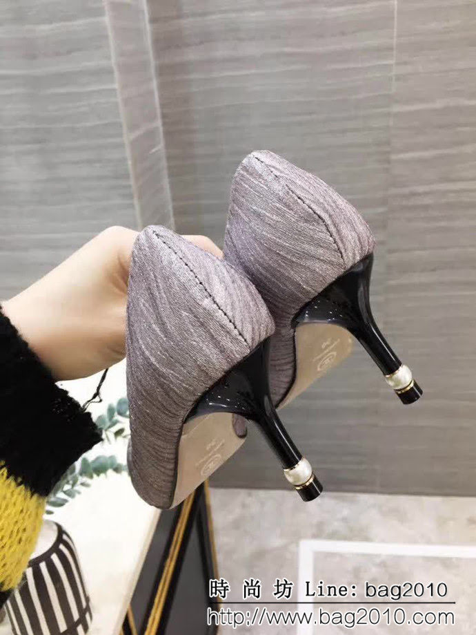CHANEL香奈兒 19S早春新款 889鞋型 進口格麗特 女單皮鞋 QZS2370
